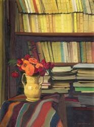 La bibliothèque (Félix Vallotton) - Muzeo.com