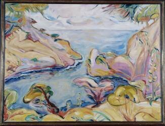 La Calanque de Figuerolles a La Ciotat Achille-Emile (Achille Emile Othon Friesz) - Muzeo.com