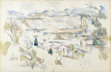 La cathédrale d'Aix (Paul Cézanne) - Muzeo.com