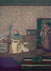 La liseuse (Edouard Vuillard) - Muzeo.com