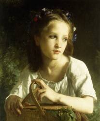 La Petite Ophelie (William Bouguereau) - Muzeo.com