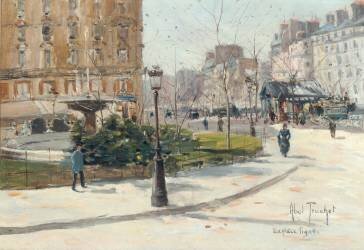 La Place Pigalle (Louis Abel-Truchet) - Muzeo.com