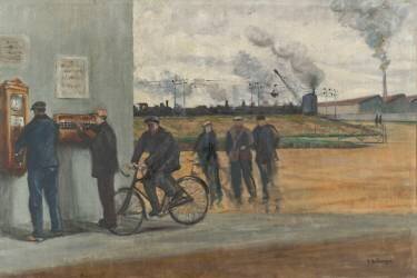 La pointeuse (René-Charles Bellanger) - Muzeo.com