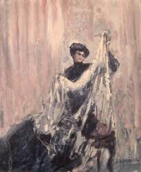 Lady in Black (Pierre Laprade) - Muzeo.com