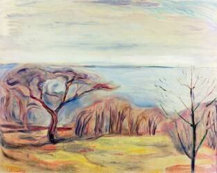Landscape (Edvard Munch) - Muzeo.com
