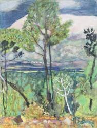 Landscape (Pierre Bonnard) - Muzeo.com