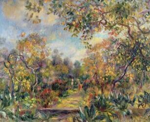 Landscape at Beaulieu (Auguste Renoir) - Muzeo.com