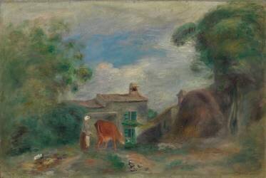 Landscape with figures (Auguste Renoir) - Muzeo.com