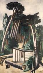 Landscape with Woodcutters (Max Beckmann) - Muzeo.com