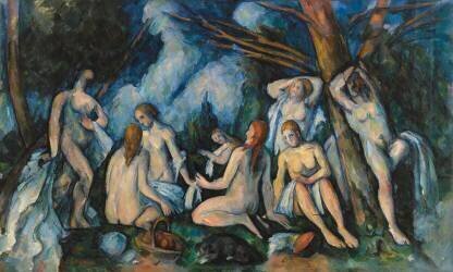Large Bathers (Paul Cézanne) - Muzeo.com