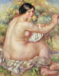 Large Seated Nude (Auguste Renoir) - Muzeo.com