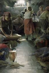 Laundresses (Abram Efimovich Arkhipov) - Muzeo.com