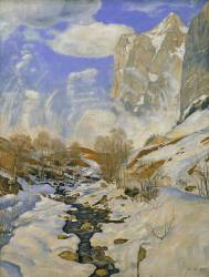 L’avalanche (Ferdinand Hodler) - Muzeo.com