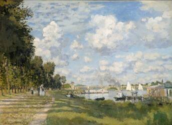 Le bassin d'Argenteuil (Claude Monet) - Muzeo.com