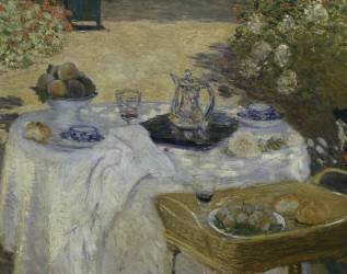 Le Déjeuner (Claude Monet) - Muzeo.com