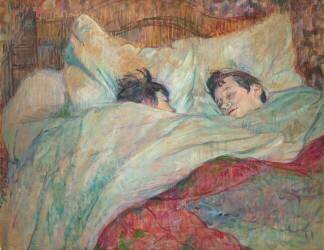 Le lit (Henri de Toulouse-Lautrec) - Muzeo.com