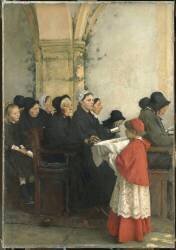 Le pain béni (Pascal Dagnan-Bouveret) - Muzeo.com