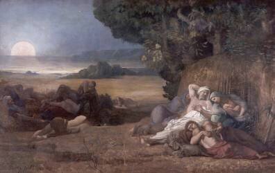 Le sommeil (Pierre Puvis de Chavannes) - Muzeo.com