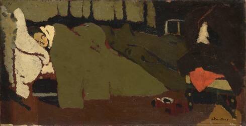 Le sommeil (Edouard Vuillard) - Muzeo.com