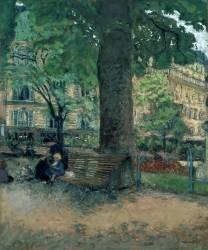 Le Square Ventimille (Edouard Vuillard) - Muzeo.com