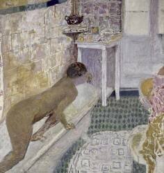 Leaving the Bath (Pierre Bonnard) - Muzeo.com
