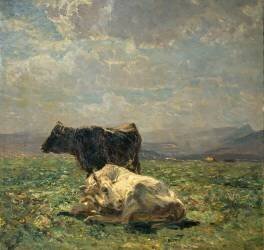 Les deux vaches (Beppe Ciardi) - Muzeo.com