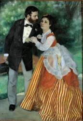 Les fiances (Auguste Renoir) - Muzeo.com