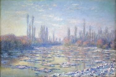 Les Glacons (Claude Monet) - Muzeo.com