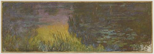 Les Nymphéas : Soleil couchant (Claude Monet) - Muzeo.com