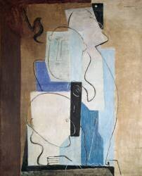 Les trois poètes (Louis Marcoussis) - Muzeo.com