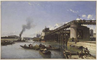 L'Estacade (Johan Barthold Jongkind) - Muzeo.com