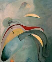 Ligne rouge (Kurt Schwitters) - Muzeo.com