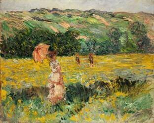 Limetz Meadow (Claude Monet) - Muzeo.com