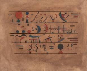 Lines of signs (Wassily Kandinsky) - Muzeo.com