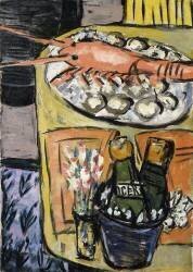 Lobster Still Life (Max Beckmann) - Muzeo.com