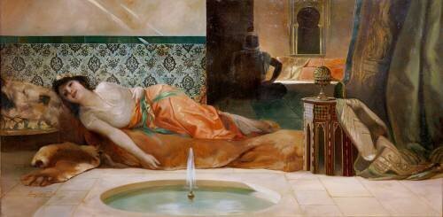 L’Odalisque (Benjamin-Constant) - Muzeo.com