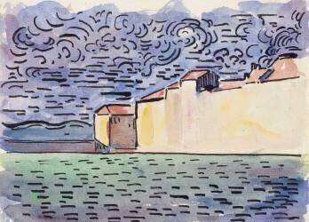 L'orage (Paul Signac) - Muzeo.com