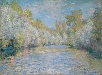 L'Yerres Near Montgeron (Claude Monet) - Muzeo.com