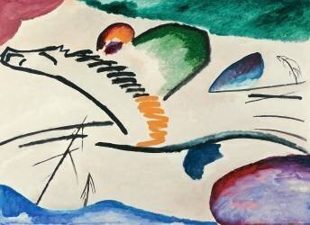 Lyrical (Wassily Kandinsky) - Muzeo.com