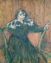 Madame Berthe Bady (Henri de Toulouse-Lautrec) - Muzeo.com