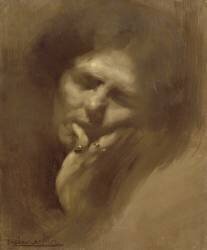 Madame Eugène Carrière (Eugène Carrière) - Muzeo.com