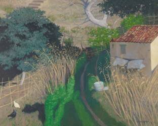 Maison et roseaux (Félix Vallotton) - Muzeo.com