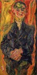 Man in Blue (Chaïm Soutine) - Muzeo.com