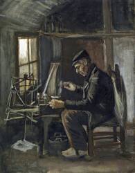 Man Winding Yarn (Vincent van Gogh) - Muzeo.com