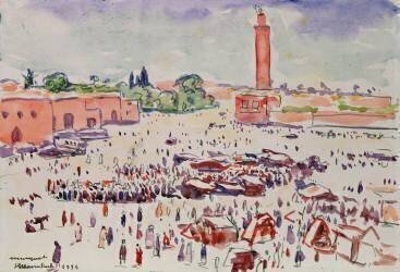 Marrakesh (Albert Marquet) - Muzeo.com