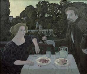 Marthe and Maurice Denis (Maurice Denis) - Muzeo.com