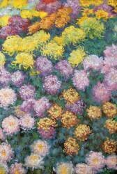 Massif de Chrysanthemes (Claude Monet) - Muzeo.com