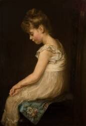 Meditation (John Everett Millais) - Muzeo.com