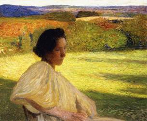Meditation (Henri Martin) - Muzeo.com