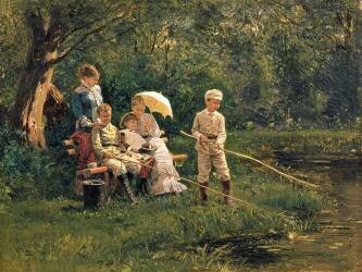 Midday Sun (Vladimir Egorovic Makovsky) - Muzeo.com